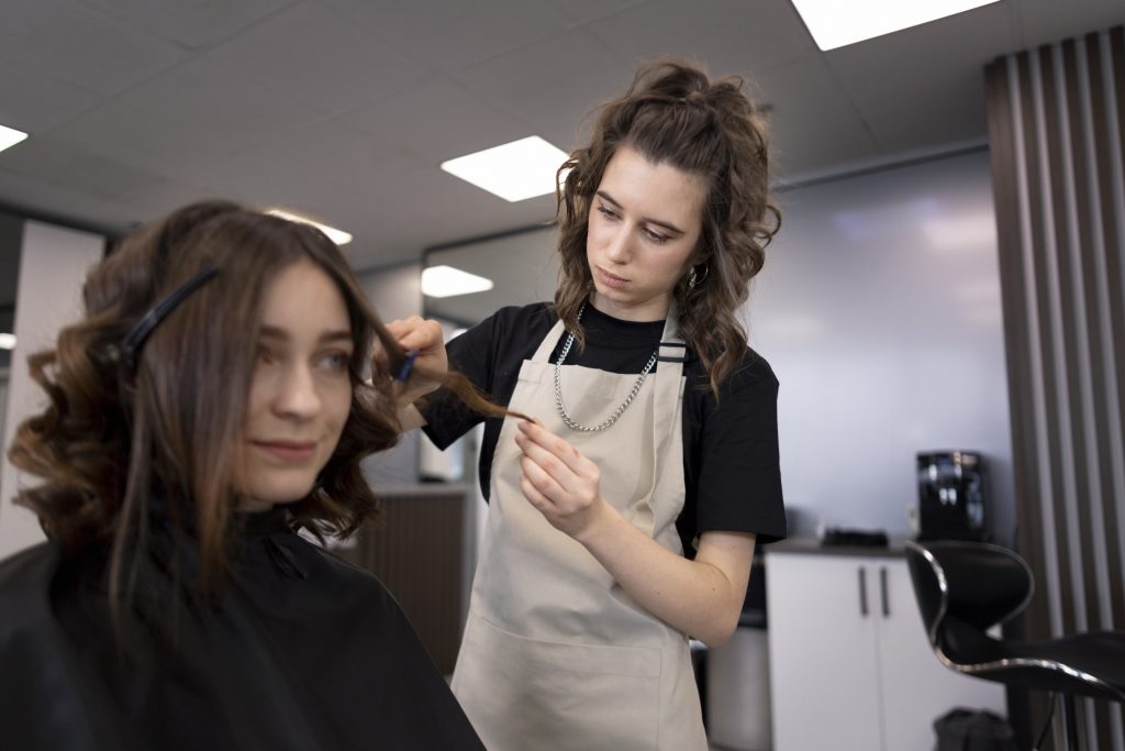 hair drapping